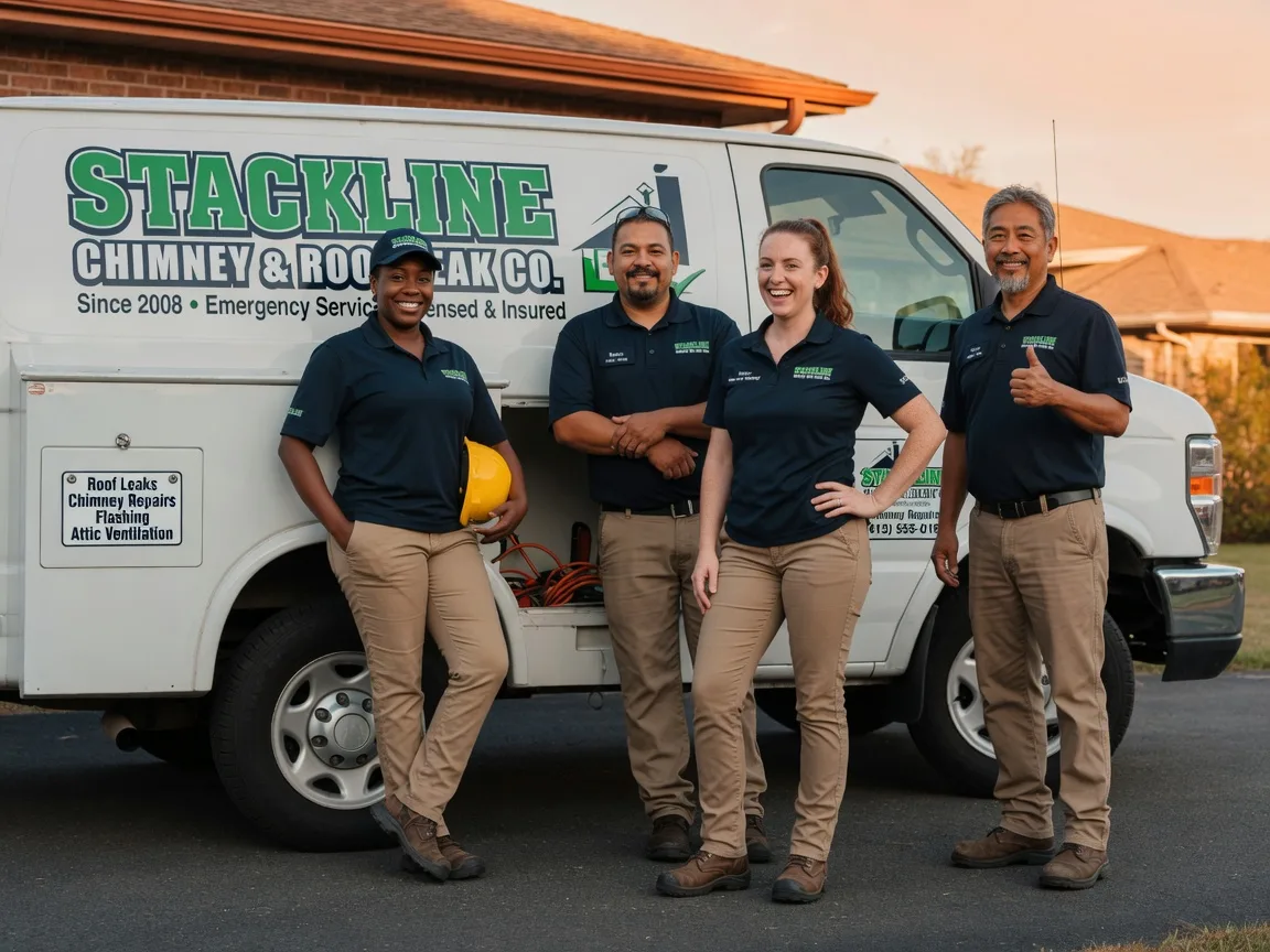 Chimney flashing repair company in Gulfport, MS